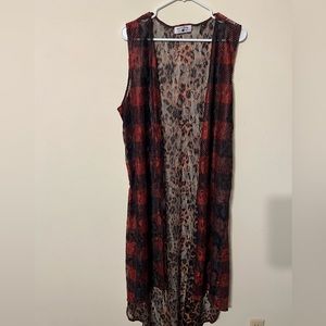 Crazy Train long Vest